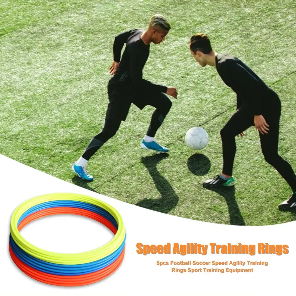 5PCS 30/40 CM Football Training Ring Multicolor Agility Ring ABS Football Training Equipment Rings Football Sports Speed Ring
5PCS 30/40 CM Football Training Ring Multicolor Agility Ring ABS Football Training Equipment Rings Football Sports Speed Ring