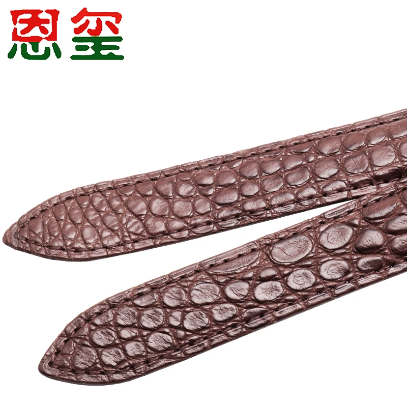 Crocodile Leather watchband black brown wristband men and women bracelet Convex interface belt suitable for blue balloon series
Crocodile Leather watchband black brown wristband men and women bracelet Convex interface belt suitable for blue balloon series