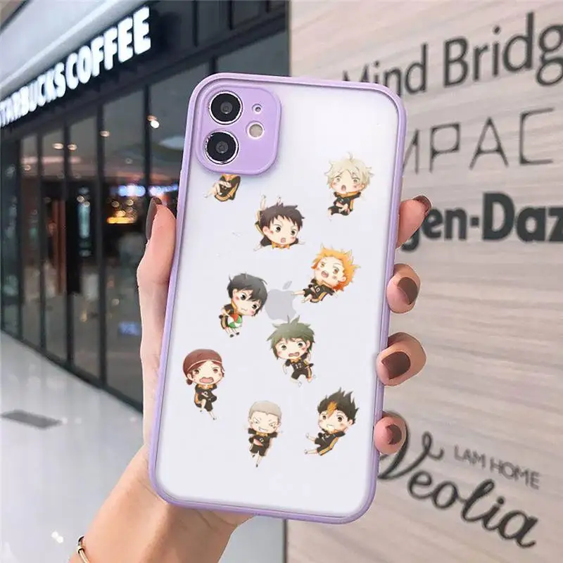 Volleyball anime cute Haikyuu Phone Case matte transparent For iphone 7 8 11 12 plus mini x xs xr pro max cover
Volleyball anime cute Haikyuu Phone Case matte transparent For iphone 7 8 11 12 plus mini x xs xr pro max cover