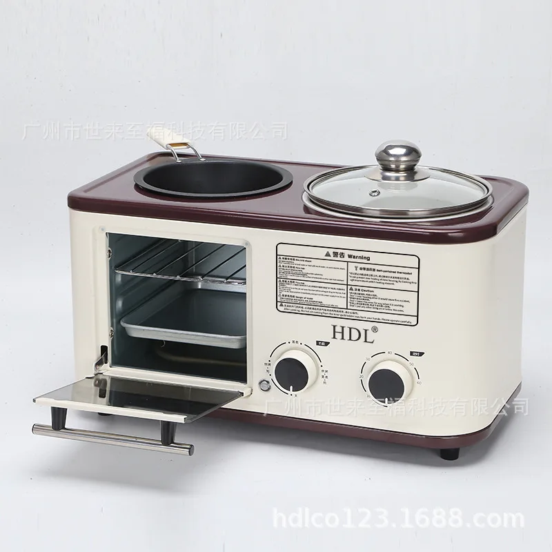 Four-in-One Breakfast Machine Multi-Functional Oven Bread Machine Steam Frying and Cooking Artifact Baking Machine
Four-in-One Breakfast Machine Multi-Functional Oven Bread Machine Steam Frying and Cooking Artifact Baking Machine