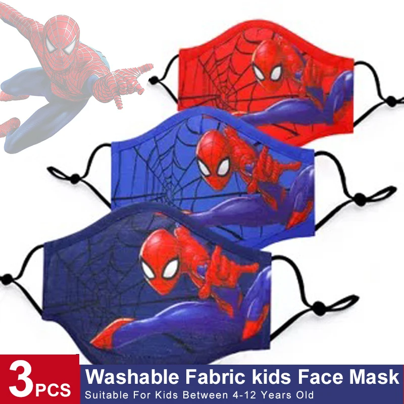 Super Fasion hero kids masks cotton reusable washable boy girls child face masks cartoon mouth mask for children
Super Fasion hero kids masks cotton reusable washable boy girls child face masks cartoon mouth mask for children