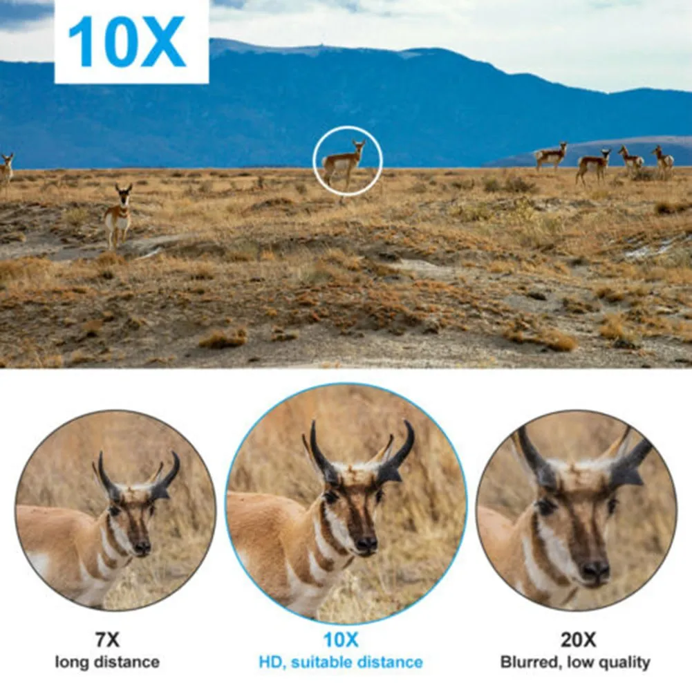 40x60 HD Zoom Portable Monocular Telescope Day Night Vision Camping Telescope Waterproof Outdoor Hunting Quality Eyepiece 
40x60 HD Zoom Portable Monocular Telescope Day Night Vision Camping Telescope Waterproof Outdoor Hunting Quality Eyepiece