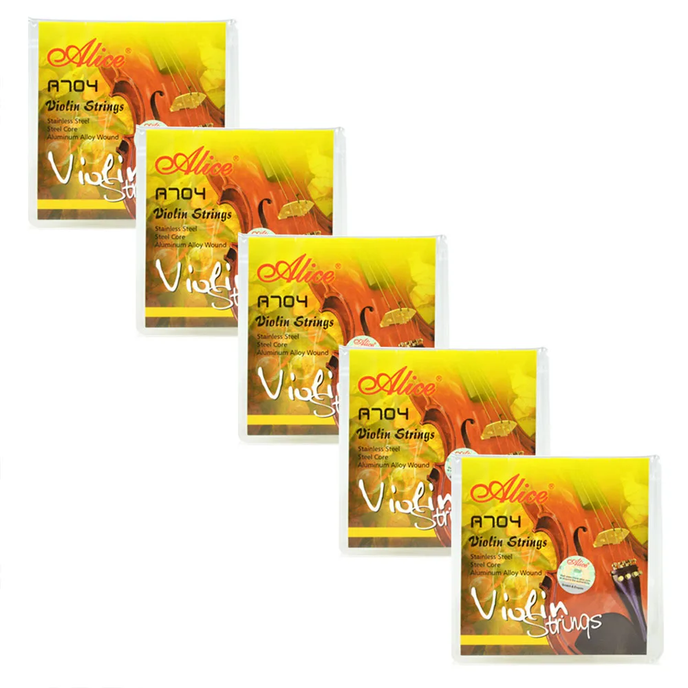 5 комплектов Alice A704, оформление скрипки/стальной сердечник, алюминиевый сплав, обмотка
5 комплектов Alice A704, оформление скрипки/стальной сердечник, алюминиевый сплав, обмотка