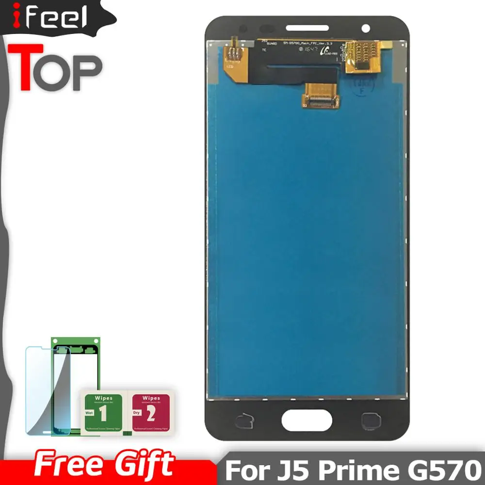 5 0 "ЖК дисплей для SAMSUNG J5 Prime G570F G570 SM ЖК сенсорный экран дигитайзер сборки Замена