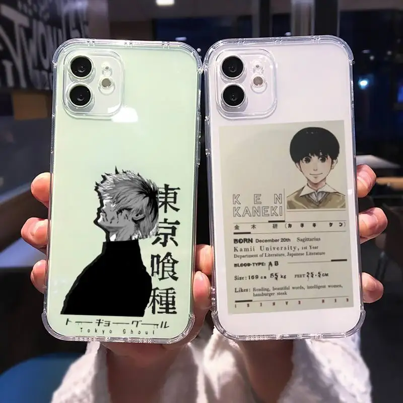 Tokyo Ghoul Phone Case For iphone 13 12 11 8 7 plus mini x xs xr pro max Transparent soft 
Tokyo Ghoul Phone Case For iphone 13 12 11 8 7 plus mini x xs xr pro max Transparent soft