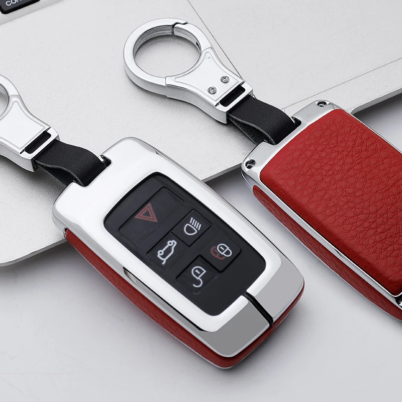High Quality Car Key Case Holder Keychain For Land Rover Range Rover Discovery 5 Sport 2018 2019 For Jaguar XEL E-PACE 2019
High Quality Car Key Case Holder Keychain For Land Rover Range Rover Discovery 5 Sport 2018 2019 For Jaguar XEL E-PACE 2019