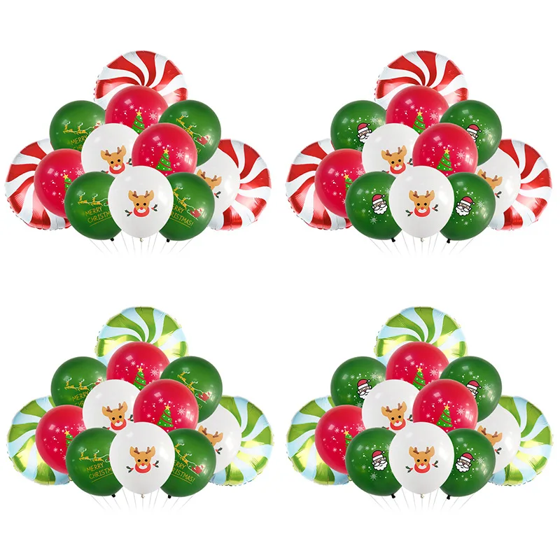 14pcs Christmas Balloon Set Santa Claus Latex Balloons Christmas Decoration Decor Party Baby Shower Birthday Accessories navidad
14pcs Christmas Balloon Set Santa Claus Latex Balloons Christmas Decoration Decor Party Baby Shower Birthday Accessories navidad