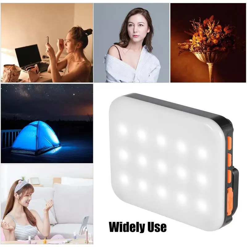 LY-01 RGB LED Fill Light Photography Lamp Super Bright 3200K-6500K Studio Recording Light for Live Streaming w/ Built-in Battery 
LY-01 RGB LED Fill Light Photography Lamp Super Bright 3200K-6500K Studio Recording Light for Live Streaming w/ Built-in Battery