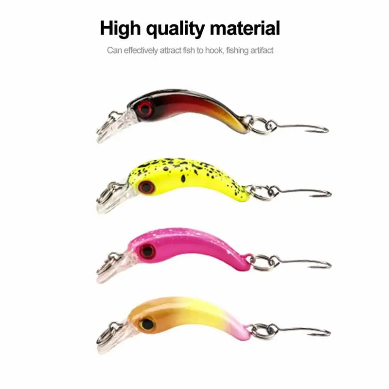 1pcs Floating Minnow Fishing Lure 3.7cm 1.5g Mini Artificial Hard Bait Sharp Hook Crankbait Wobblers Trout Pike Bass Tackle
1pcs Floating Minnow Fishing Lure 3.7cm 1.5g Mini Artificial Hard Bait Sharp Hook Crankbait Wobblers Trout Pike Bass Tackle