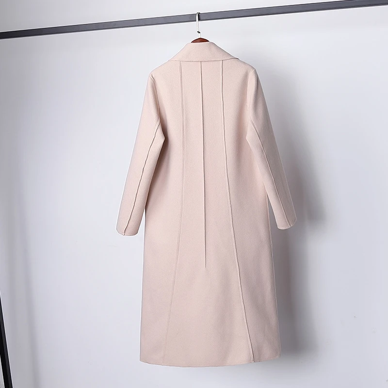 YOSICIL 2021 Winter Solid Color Long Woolen Coat Women Casual Long Sleeve Single Breasted Outerwear Turn Down Collar Wool Coats
YOSICIL 2021 Winter Solid Color Long Woolen Coat Women Casual Long Sleeve Single Breasted Outerwear Turn Down Collar Wool Coats