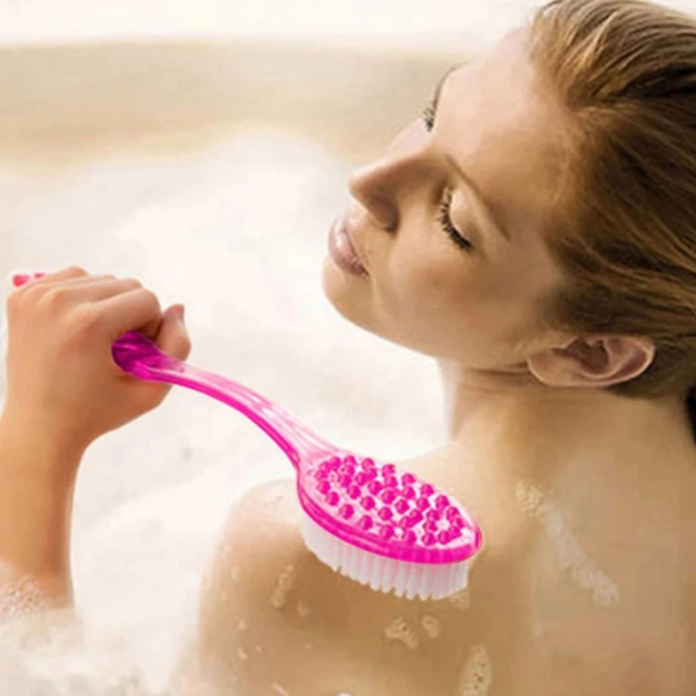 Long Handled Bath Shower Back Brush PET Body Scrubber PS Plastic Massager Skin Cleaning Tool Bathing brush
Long Handled Bath Shower Back Brush PET Body Scrubber PS Plastic Massager Skin Cleaning Tool Bathing brush