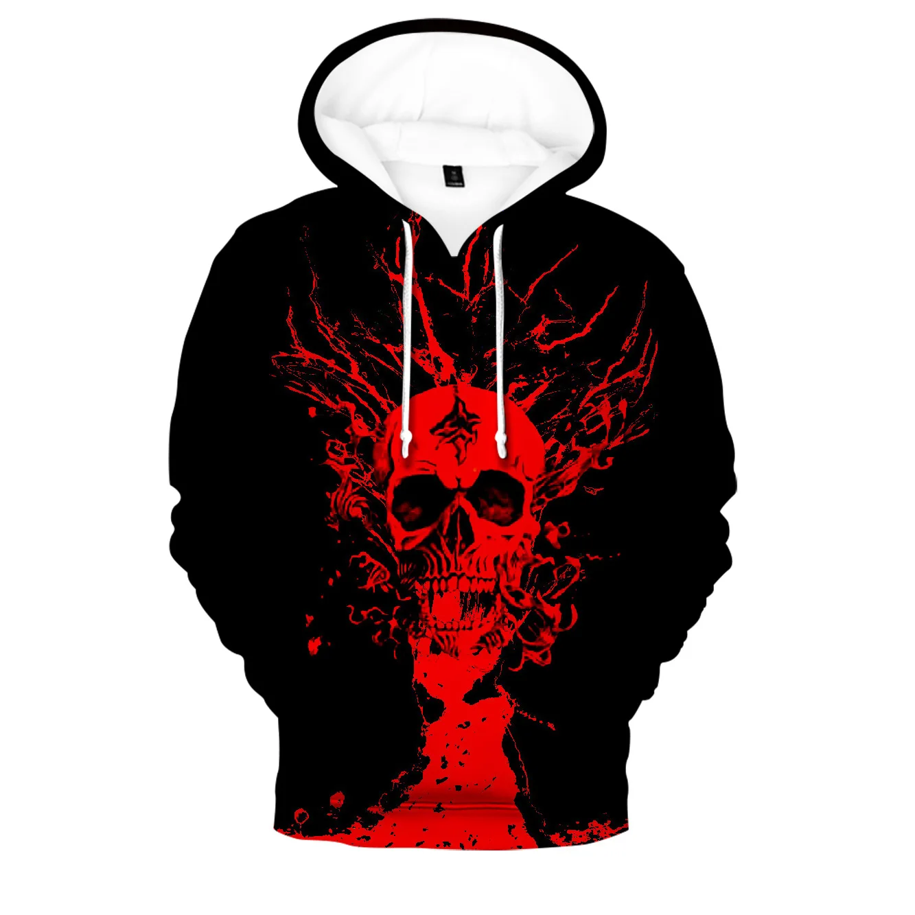 2021 Newest Men's Casual Sports Hoodie Visual Shock Skull 3D Printed Harajuku Sweatshirt Fashion Men's Oversized Clothes
2021 Newest Men's Casual Sports Hoodie Visual Shock Skull 3D Printed Harajuku Sweatshirt Fashion Men's Oversized Clothes