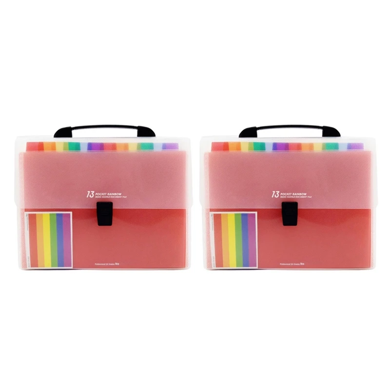 2X 13 Pockets Plastic Expanding Accordion Folders, Letter Size Portable Document Holder, A4 File Organizer
2X 13 Pockets Plastic Expanding Accordion Folders, Letter Size Portable Document Holder, A4 File Organizer