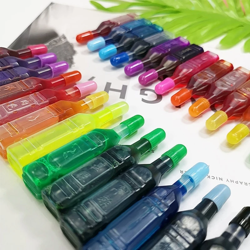 24/36 Colors 8ml Pigment Epoxy Resin Ink Dye Ink DIY Art Crafts Coloring Dye Colorant DIY Slime Supplies Accessories
24/36 Colors 8ml Pigment Epoxy Resin Ink Dye Ink DIY Art Crafts Coloring Dye Colorant DIY Slime Supplies Accessories