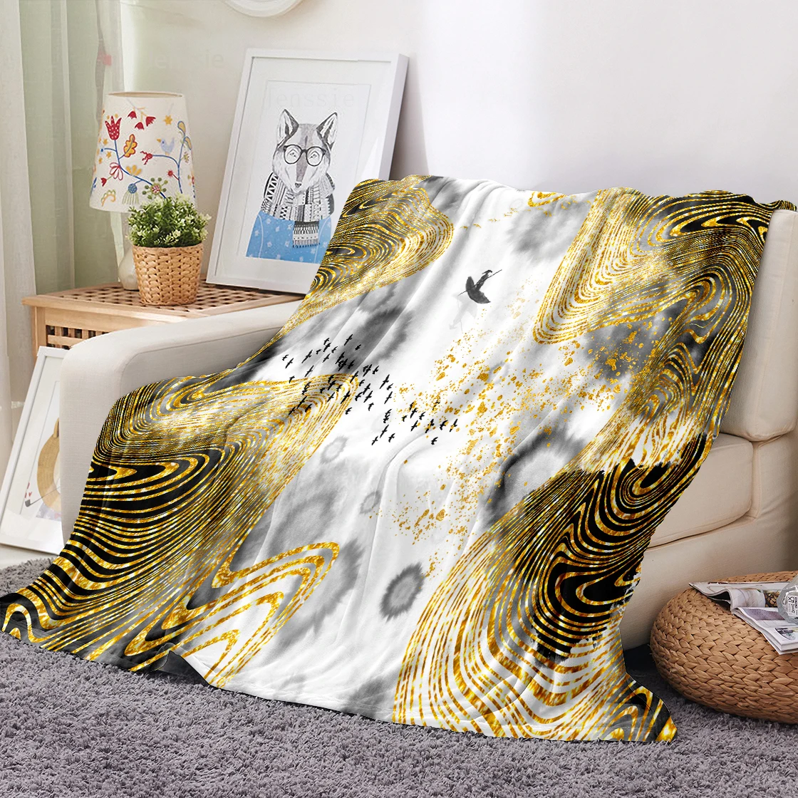 Golden Corrugated Throwing Blanket 3d Warm Coral Fleece Blanket Sheet Cover Sofa Office Air Conditioning Yoga Nap Blanket
Golden Corrugated Throwing Blanket 3d Warm Coral Fleece Blanket Sheet Cover Sofa Office Air Conditioning Yoga Nap Blanket