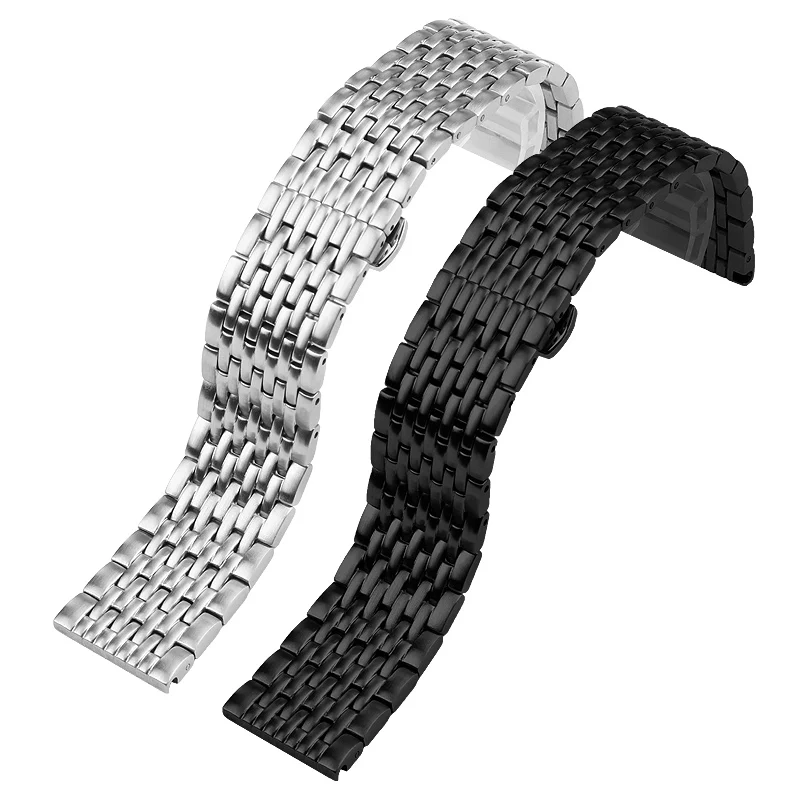 Solid stainless steel watch band for Ar-mani Black Samurai AR60025 11238 AX7105 steel band 22mm silver black male watch strap
Solid stainless steel watch band for Ar-mani Black Samurai AR60025 11238 AX7105 steel band 22mm silver black male watch strap