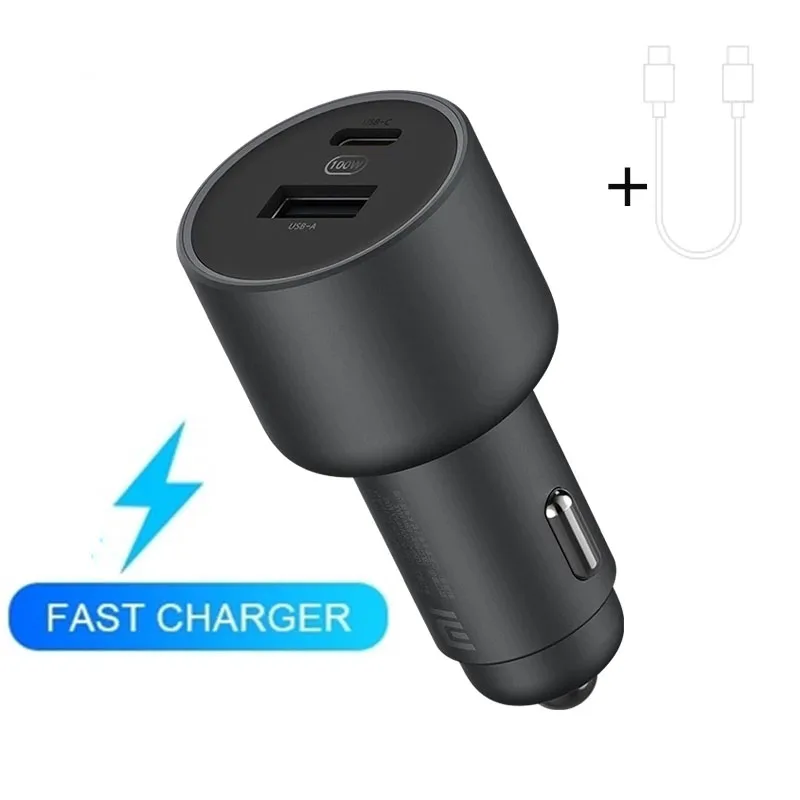 Xiaomi Car Charger 100W/37W 5V 3A Dual USB Fast Charging QC Charger Adapter For iPhone Samsung Huawei Xiaomi 10 Smartphone
Xiaomi Car Charger 100W/37W 5V 3A Dual USB Fast Charging QC Charger Adapter For iPhone Samsung Huawei Xiaomi 10 Smartphone