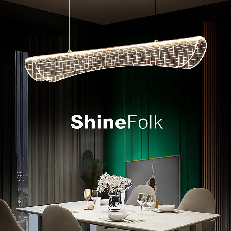 Modern LED Pendant Lights Wave Hanging Lighting Fixtures for Dining Room Living Room Home Pendant Lamps 110V 220V Luminaires
Modern LED Pendant Lights Wave Hanging Lighting Fixtures for Dining Room Living Room Home Pendant Lamps 110V 220V Luminaires