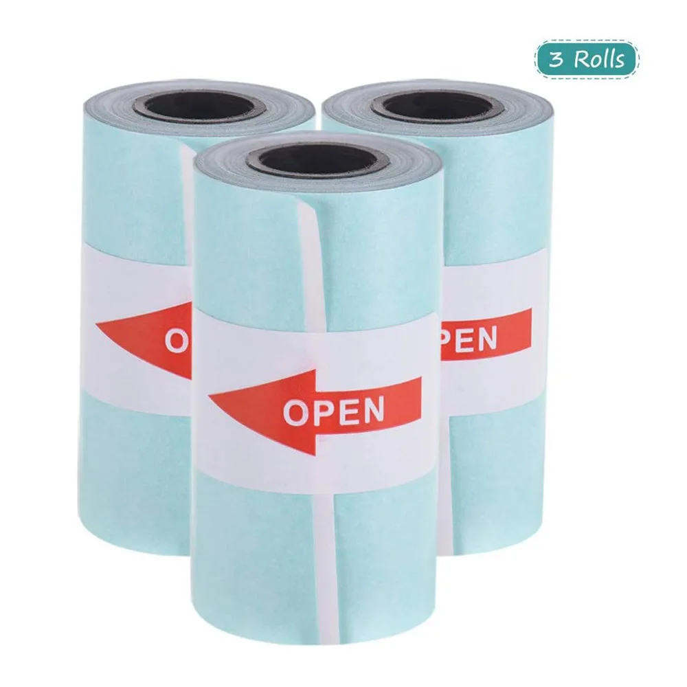 3-10Roll Printable Thermal Paper Roll Thermal Paper 57*30mm for PeriPage A6 Thermal Printer PAPERANG P1/P2
3-10Roll Printable Thermal Paper Roll Thermal Paper 57*30mm for PeriPage A6 Thermal Printer PAPERANG P1/P2