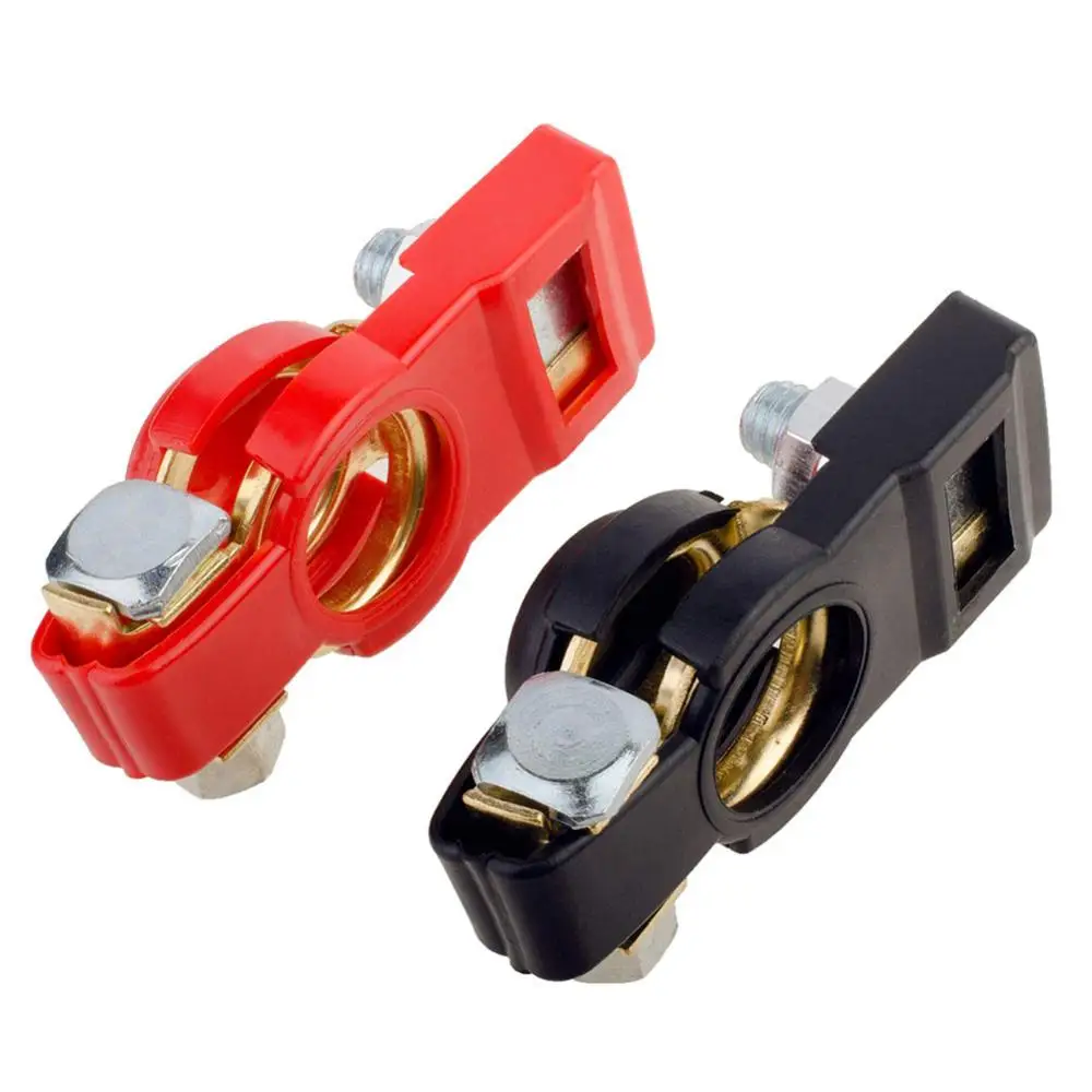 2 Pcs Battery Terminal Heavy Duty Car Vehicle Quick Connector Cable Clamp Clip Universal Preservative Durable Auto Accessories
2 Pcs Battery Terminal Heavy Duty Car Vehicle Quick Connector Cable Clamp Clip Universal Preservative Durable Auto Accessories