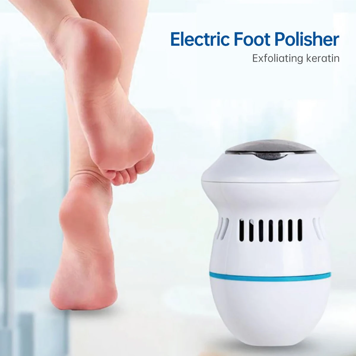 USB Multifunctional Electric Foot Grinder Machine Exfoliating Dead Skin Callus Remover Care Pedicure Device Dropshipping | Красота и