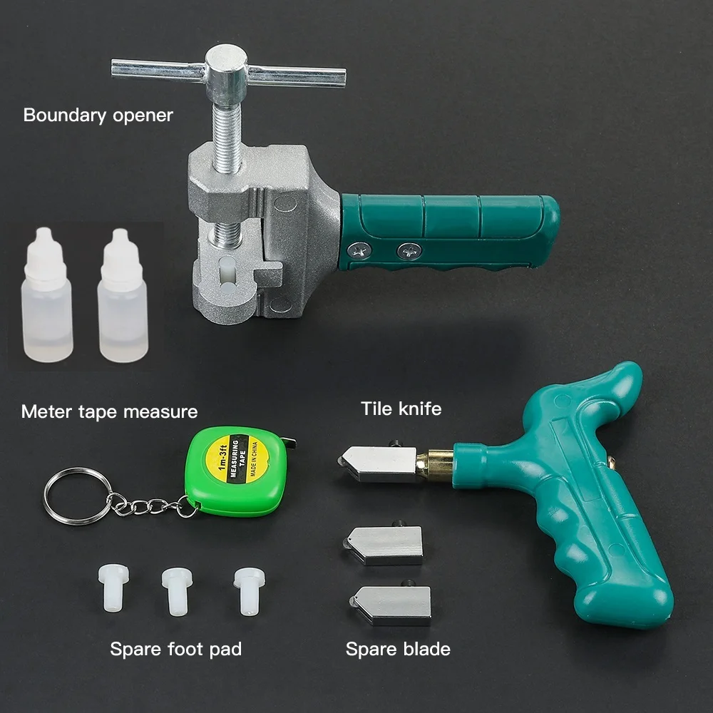 Tile Cutter Professional Multifunction Glass Cutter Tile Handheld Portable Opener Home Tile Cutter Diamond Cutting Hand Tools
Tile Cutter Professional Multifunction Glass Cutter Tile Handheld Portable Opener Home Tile Cutter Diamond Cutting Hand Tools