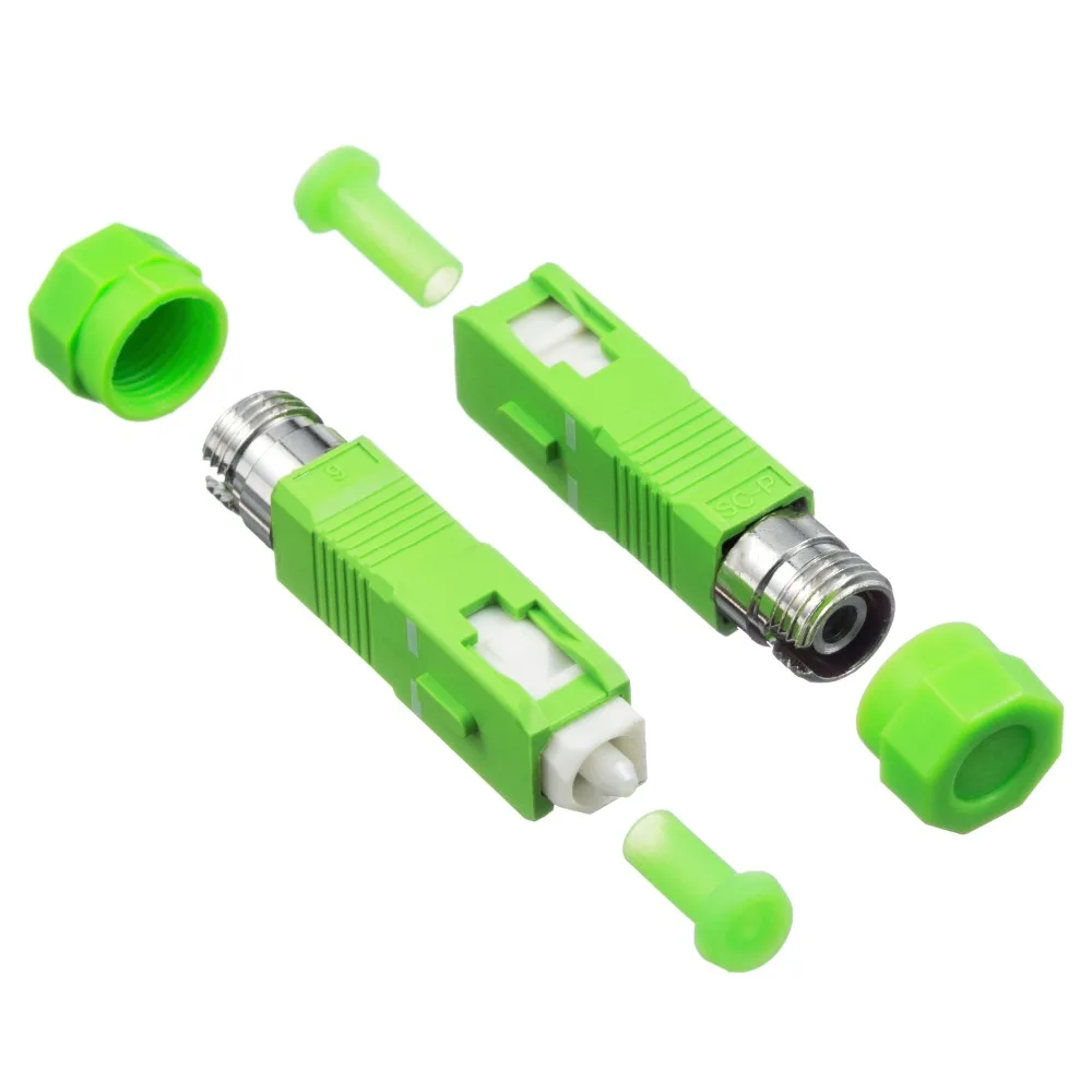 High quality, 2pcs/lot Singlemode FC-SC Fiber Optical Adapter FC Female to SC APC Male Fiber Optic Adapter
High quality, 2pcs/lot Singlemode FC-SC Fiber Optical Adapter FC Female to SC APC Male Fiber Optic Adapter