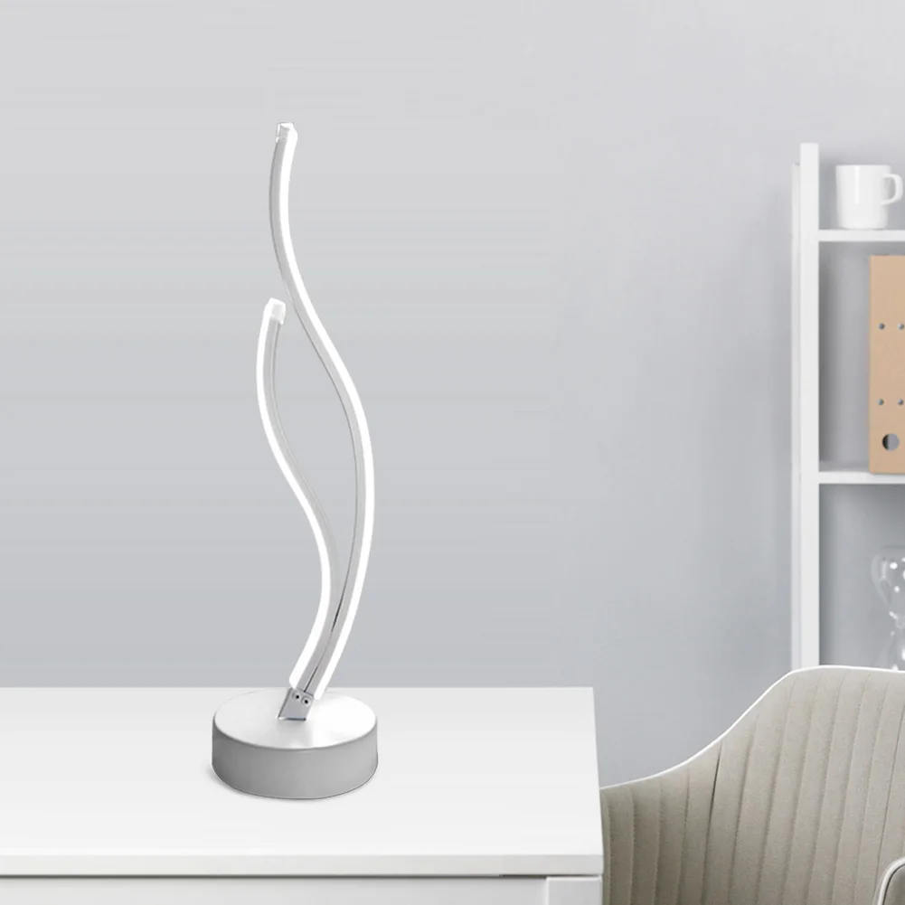 Simple Bedside Decorative Lamp Spiral Table Lamp Bedroom Reading Desk Light Modern Home Decor Led Desk Lamps
Simple Bedside Decorative Lamp Spiral Table Lamp Bedroom Reading Desk Light Modern Home Decor Led Desk Lamps