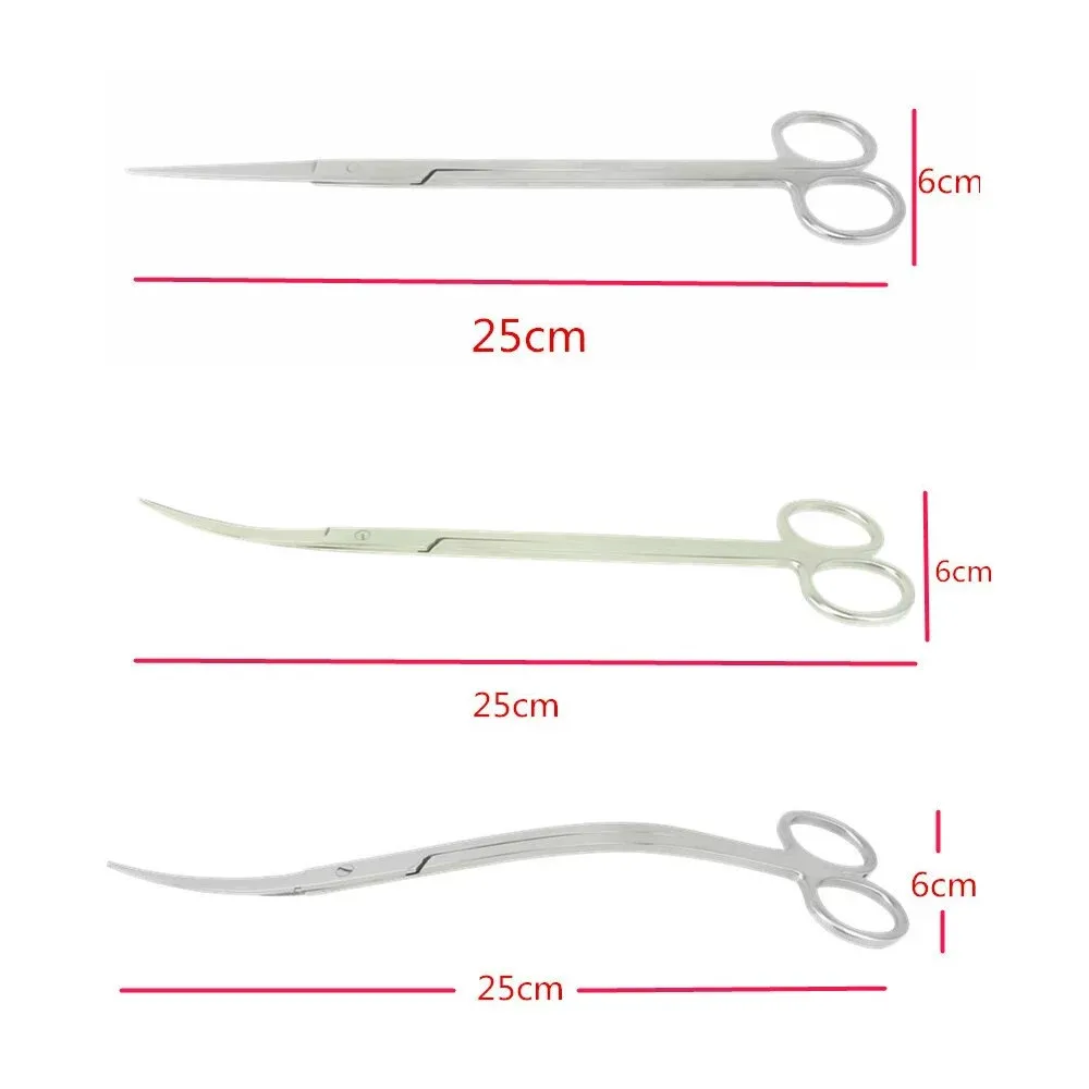 Stainless Steel Aquarium Water Grass Clipper 3 Shapes Long Wave Scissor Kit Water Grass Cutter Clipper Fish Tong Clean Tools
Stainless Steel Aquarium Water Grass Clipper 3 Shapes Long Wave Scissor Kit Water Grass Cutter Clipper Fish Tong Clean Tools