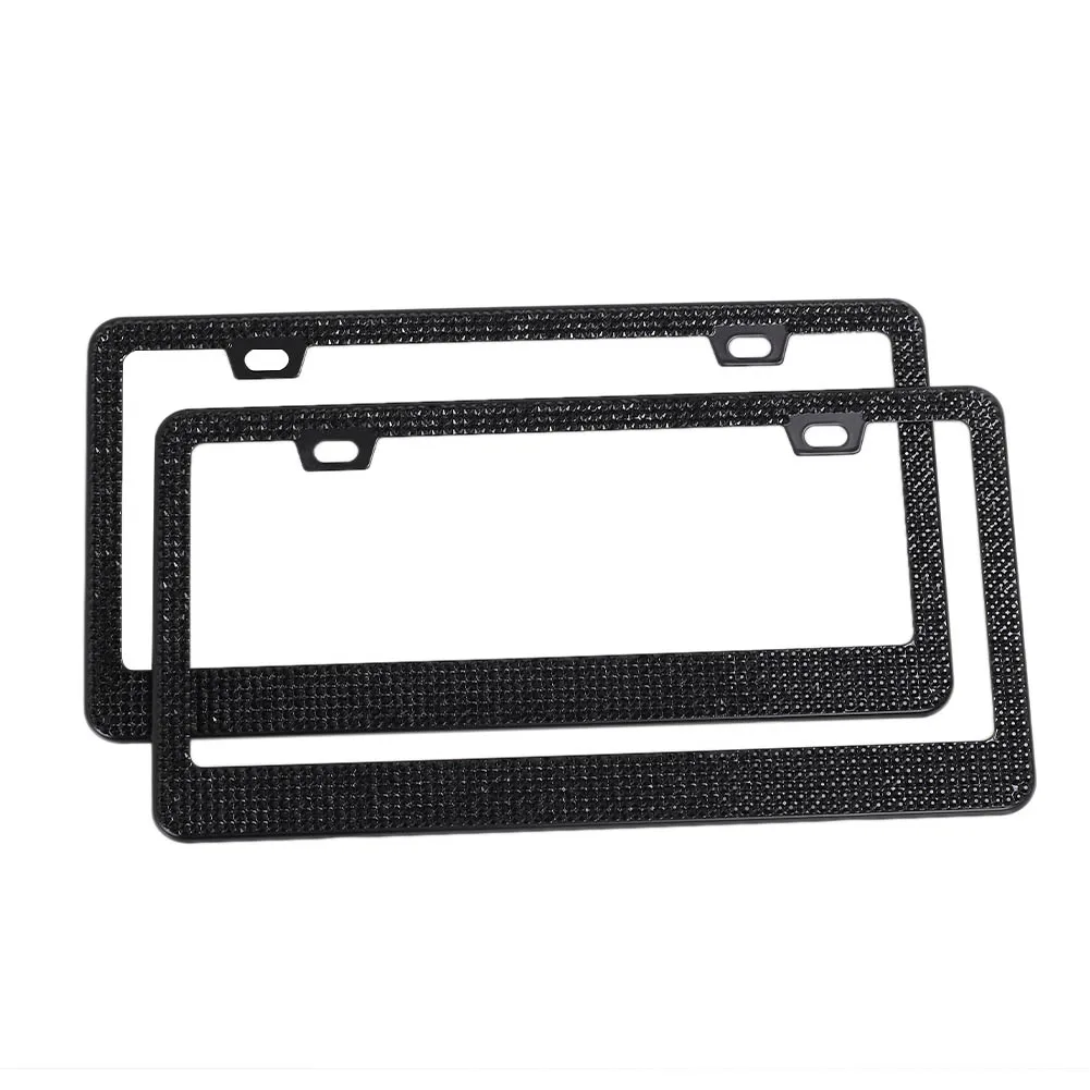 2PCS Women's License Plate Frame Bling Rhinestones License Plate Cover for US License Stainless Steel Luxury Frame with Screws
2PCS Women's License Plate Frame Bling Rhinestones License Plate Cover for US License Stainless Steel Luxury Frame with Screws