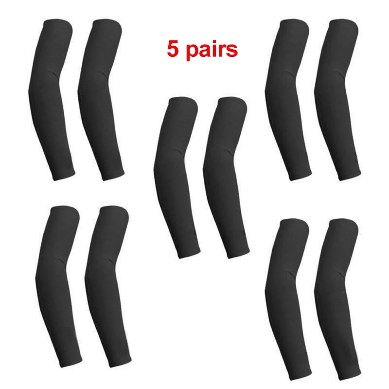 5 Pairs Cooling Arm Sleeves Sun UV Protection Outdoor Sport Sunscreen Finger Cover LDF668
5 Pairs Cooling Arm Sleeves Sun UV Protection Outdoor Sport Sunscreen Finger Cover LDF668