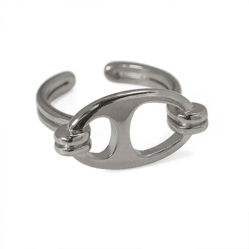 Vintage Ring for Women Personality Open Adjustable Pig Nose Rings Fashion Geometric Gold Silver Color Jewelry Accessories Gifts
Vintage Ring for Women Personality Open Adjustable Pig Nose Rings Fashion Geometric Gold Silver Color Jewelry Accessories Gifts