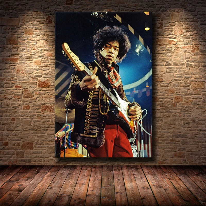 HD Printing Canvas Painting Famous Rock Star Jimi Hendrix Creative Poster Decoration Painting Living Room Decoration
HD Printing Canvas Painting Famous Rock Star Jimi Hendrix Creative Poster Decoration Painting Living Room Decoration