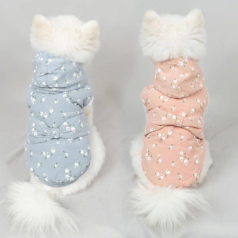 Winter Warm Small Dog Clothes Pet Dogs Coat Jacket Outdoor Floral Print Clothing Hoodies For Outfits
Winter Warm Small Dog Clothes Pet Dogs Coat Jacket Outdoor Floral Print Clothing Hoodies For Outfits