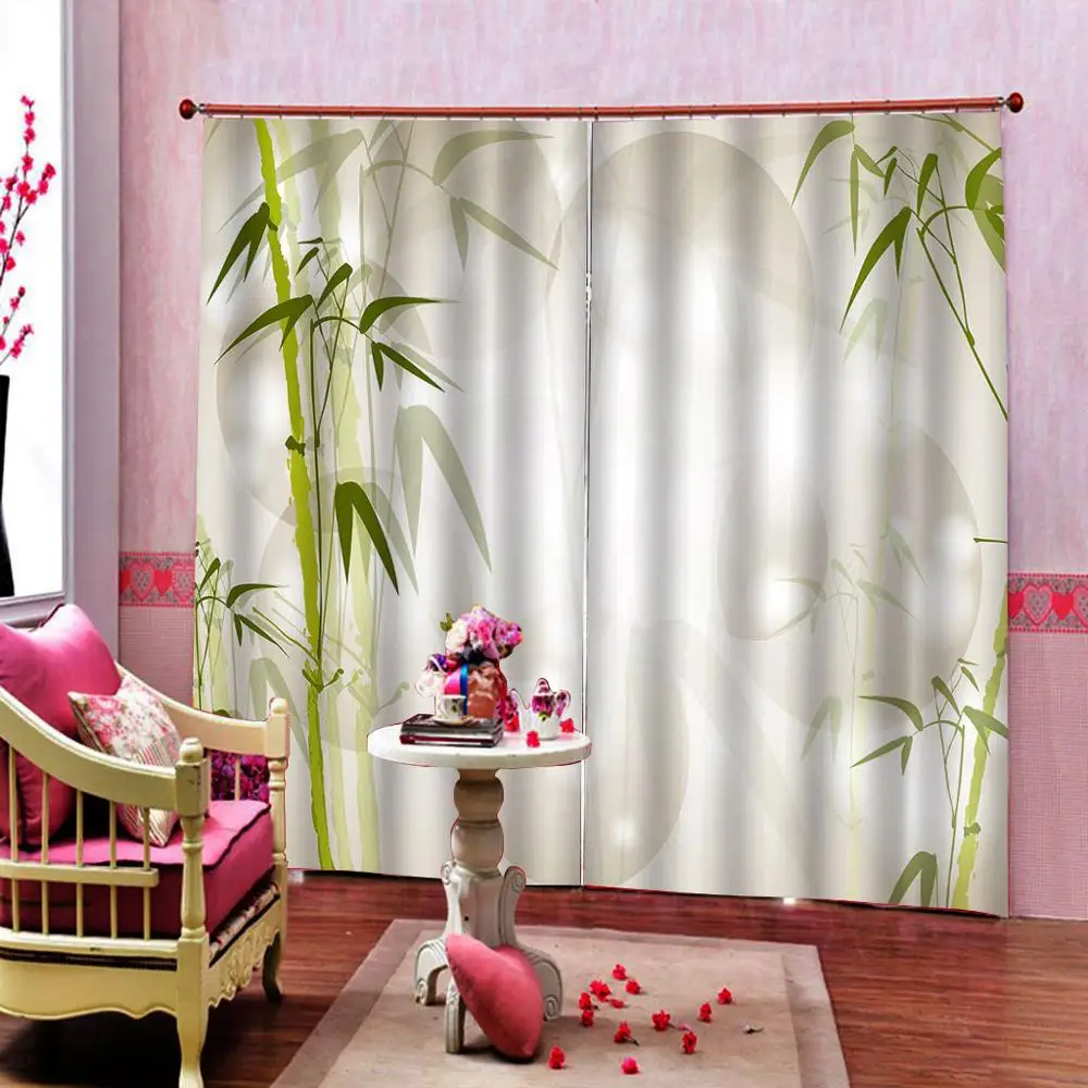 Fresh bamboo curtains 3D Curtain Luxury Blackout Window Curtain Living Room stereoscopic curtains
Fresh bamboo curtains 3D Curtain Luxury Blackout Window Curtain Living Room stereoscopic curtains
