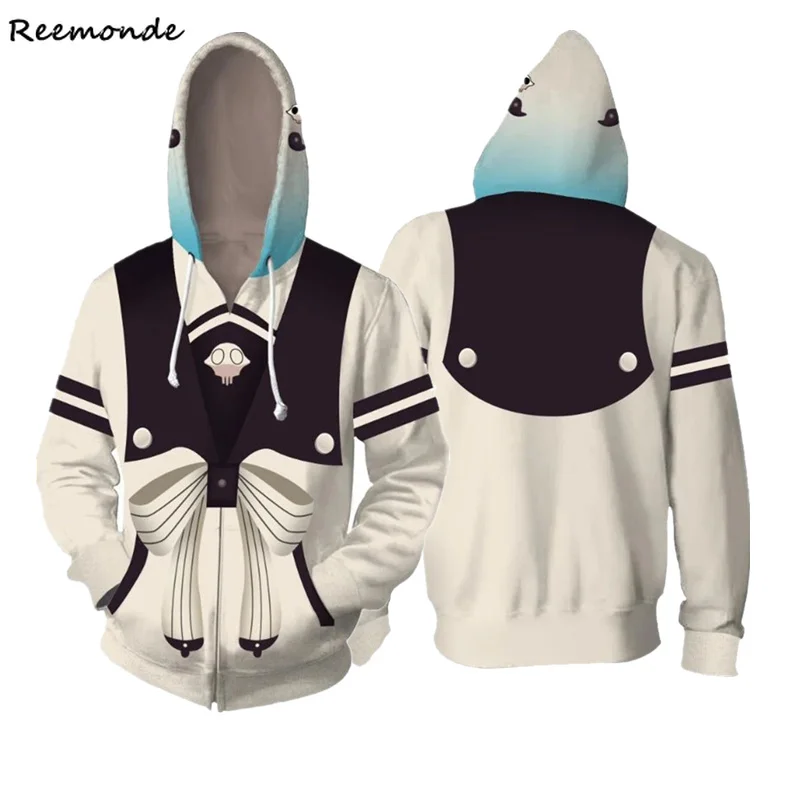 Anime Toilet-Bound Hanako-kun Jacket Hooded Sweater Cosplay Costume Nene Yashiro Hoodies 3D Printing Sweatshirt Coat Men Women
Anime Toilet-Bound Hanako-kun Jacket Hooded Sweater Cosplay Costume Nene Yashiro Hoodies 3D Printing Sweatshirt Coat Men Women