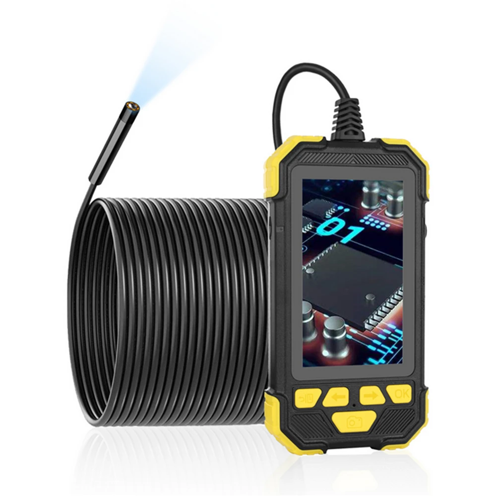 Industrial Auto Repair Endoscope 4.3 inch Display Screen 1080P HD Waterproof Probe Borescope Inspection Snake Camera Endoscope
Industrial Auto Repair Endoscope 4.3 inch Display Screen 1080P HD Waterproof Probe Borescope Inspection Snake Camera Endoscope