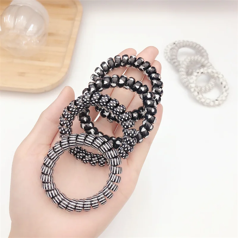 Creative Phone Line Hair Ring Lattice Star Rubber Band Heart Hair Ties Girl Simple Headdress for Women Fashion Hair Accessories
Creative Phone Line Hair Ring Lattice Star Rubber Band Heart Hair Ties Girl Simple Headdress for Women Fashion Hair Accessories