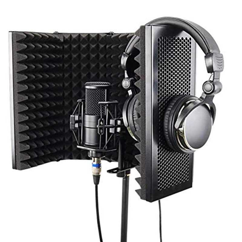 Foldable Absorbing Foam Folding Panel,Microphone Blowout Prevention Net,for Condenser Microphone Recording Equipment
Foldable Absorbing Foam Folding Panel,Microphone Blowout Prevention Net,for Condenser Microphone Recording Equipment