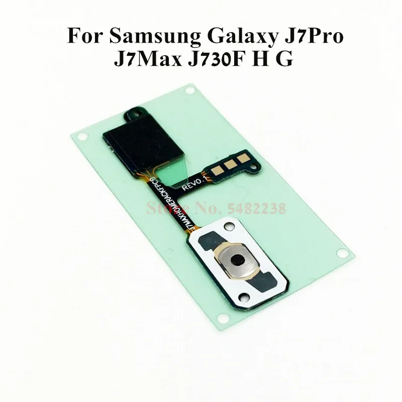 Оригинал для Samsung Galaxy J7Pro J7Max J730F/H/G Кнопка возврата домой сенсор гибкий кабель Меню соединитель в форме ключа
Оригинал для Samsung Galaxy J7Pro J7Max J730F/H/G Кнопка возврата домой сенсор гибкий кабель Меню соединитель в форме ключа