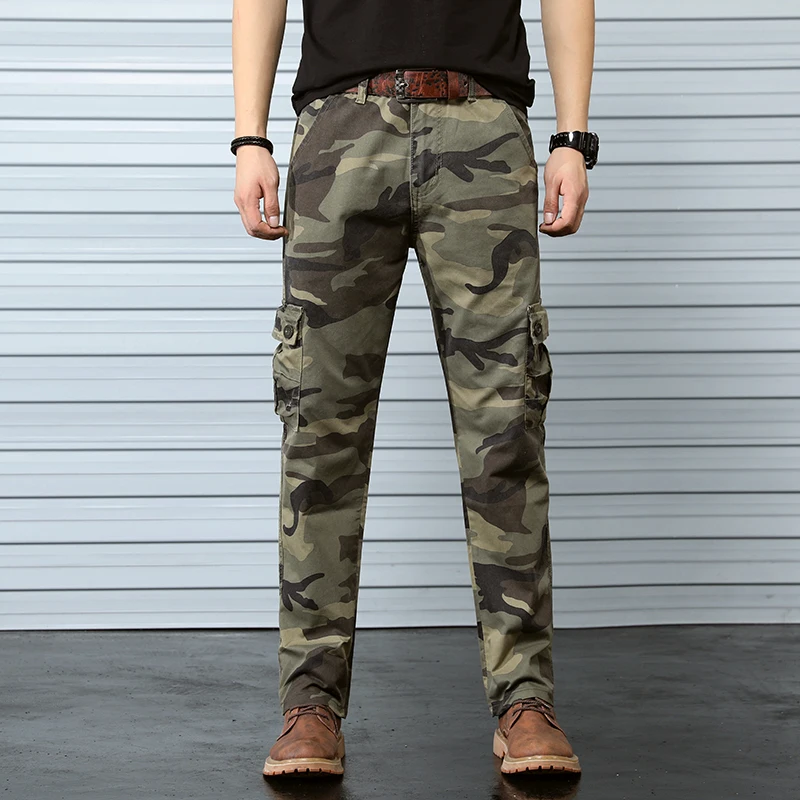 Men's Overalls Training Cargo Pants Tactical Male Combat Army Military Pants Many Multi-Pocket Casual Trousers Plus Size
Men's Overalls Training Cargo Pants Tactical Male Combat Army Military Pants Many Multi-Pocket Casual Trousers Plus Size