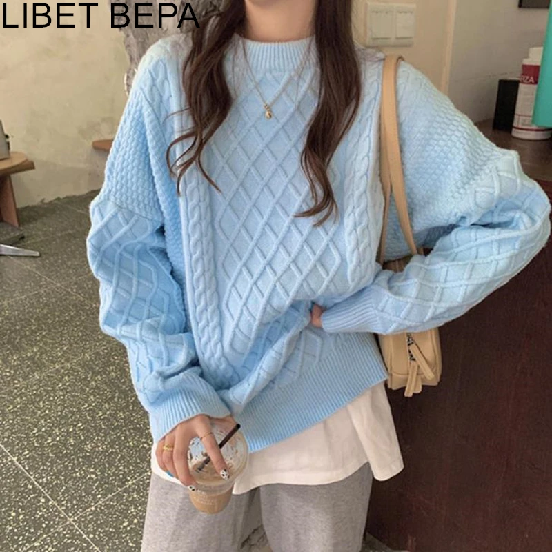 New 2021 Autumn Winter Women's Sweaters Pullovers Knitted Warm Minimalist Fashionable Elegant Wild Knitwears Pink Tops SW3017JX
New 2021 Autumn Winter Women's Sweaters Pullovers Knitted Warm Minimalist Fashionable Elegant Wild Knitwears Pink Tops SW3017JX