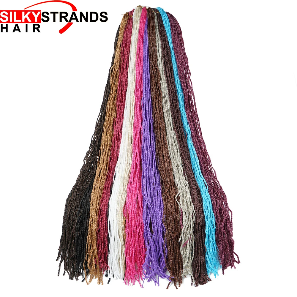 Синтетические волосы для наращивания BraidingHair плетение Парик Косы Zizi Вязание