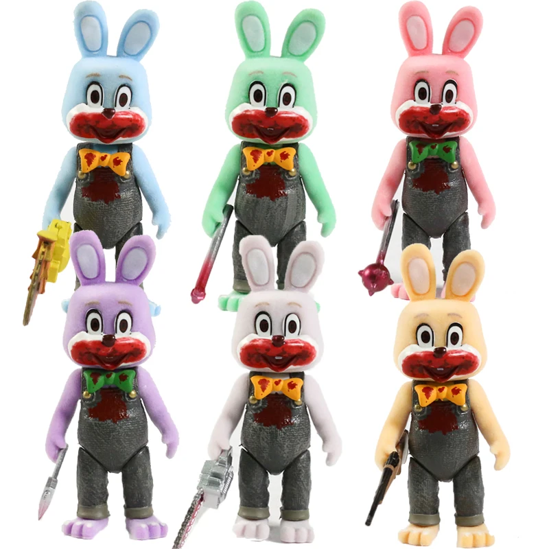 Silent Hill 3 Robby The Rabbit Figure Cartoon Character Model Toys Doll Collection Desktop 7pcs/set
Silent Hill 3 Robby The Rabbit Figure Cartoon Character Model Toys Doll Collection Desktop 7pcs/set