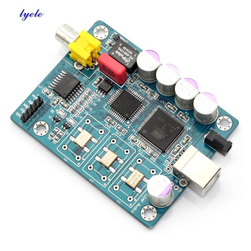 Плата декодера стандарта ATSAM3U1C XC2C64A Италия Amanero USB цифровой интерфейс IIS интерфейс + WM8805 коаксиальный выход
Плата декодера стандарта ATSAM3U1C XC2C64A Италия Amanero USB цифровой интерфейс IIS интерфейс + WM8805 коаксиальный выход