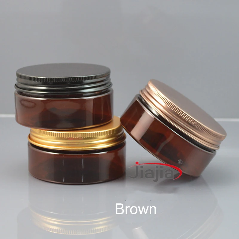 80g Brown Plastic Bottle Empty Cosmetic Jar Refillable Cream Lotion Coffee Beans Tea Spice Candy Storage Small Container 2.8Oz
80g Brown Plastic Bottle Empty Cosmetic Jar Refillable Cream Lotion Coffee Beans Tea Spice Candy Storage Small Container 2.8Oz