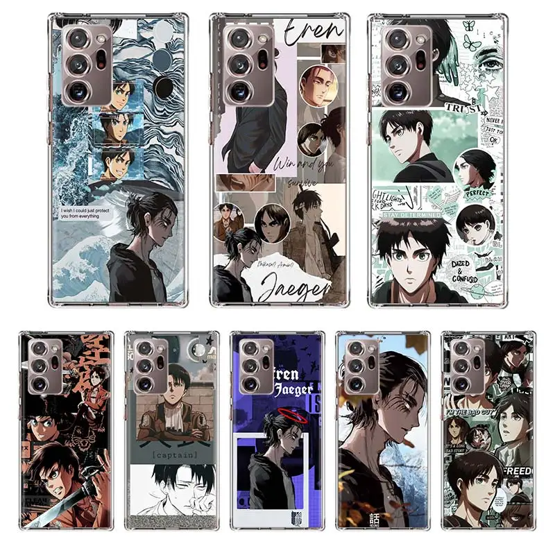 Attack On Titan Eren Jaeger Soft TPU Case Funda For Samsung Galaxy Note 20 Ultra Cover Note 10 Plus 10 Lite 8 9 M31 M30S Coque
Attack On Titan Eren Jaeger Soft TPU Case Funda For Samsung Galaxy Note 20 Ultra Cover Note 10 Plus 10 Lite 8 9 M31 M30S Coque