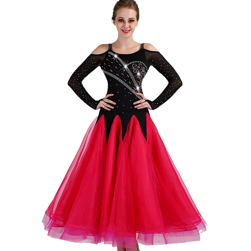 Long Sleeve Ballroom Dance Competition Dresses Woman Waltz Standard Ballroom Dress Girls Modern Ballroom Dance Dresses Standard
Long Sleeve Ballroom Dance Competition Dresses Woman Waltz Standard Ballroom Dress Girls Modern Ballroom Dance Dresses Standard