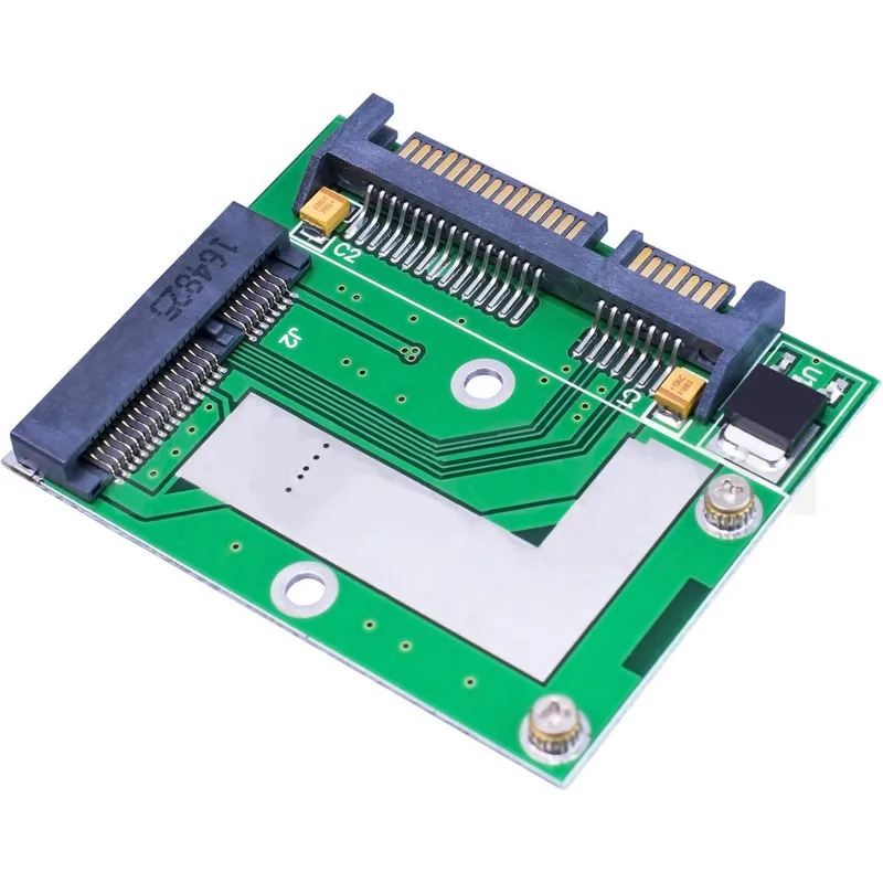Горячая Распродажа mSATA SSD к 2 5 ''SATA 6.0gps адаптер конвертер карты Модульная плата