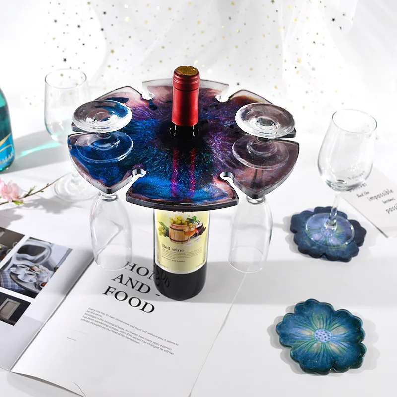 Wine Rack Mold Set Diy Mirror Crystal Epoxy Mold Silicone Resin Coaster Geometric Round Cup Mat Mold Tray Mold
Wine Rack Mold Set Diy Mirror Crystal Epoxy Mold Silicone Resin Coaster Geometric Round Cup Mat Mold Tray Mold